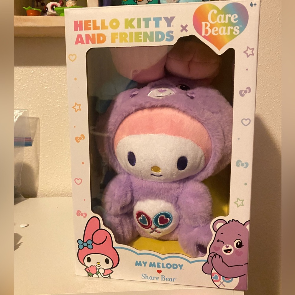 my melody x share bear plush